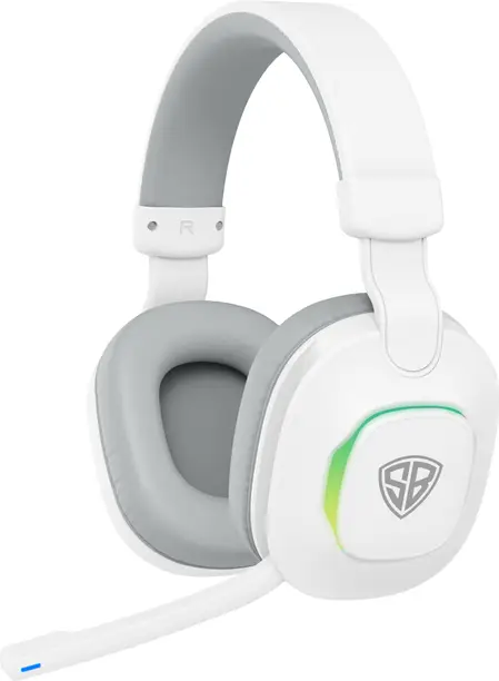 SoundNova AirPods Style Earbuds with Transparency Mode, Bluetooth v5.4